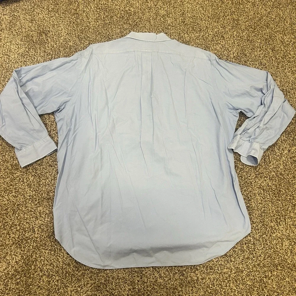 Polo Ralph Lauren Button Down Shirt Men's XL Light Blue